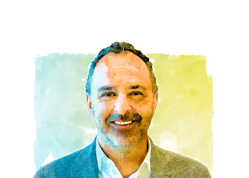 Illustrated Headshot of Jonathan Heath
